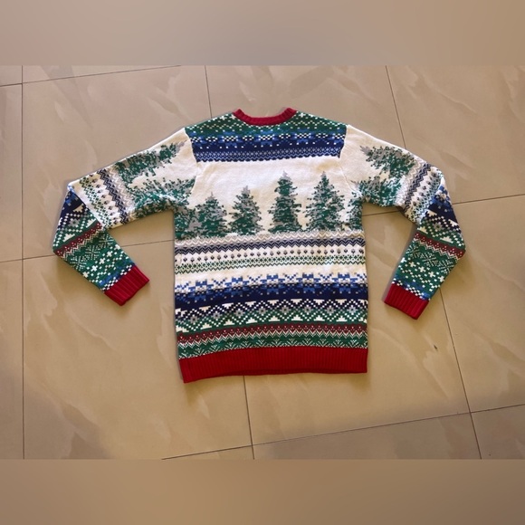 Blizzard Bay Funny Ugly Christmas Sweater Drinking Holder Pocket S Blizzard Bay - Picture 10 of 15